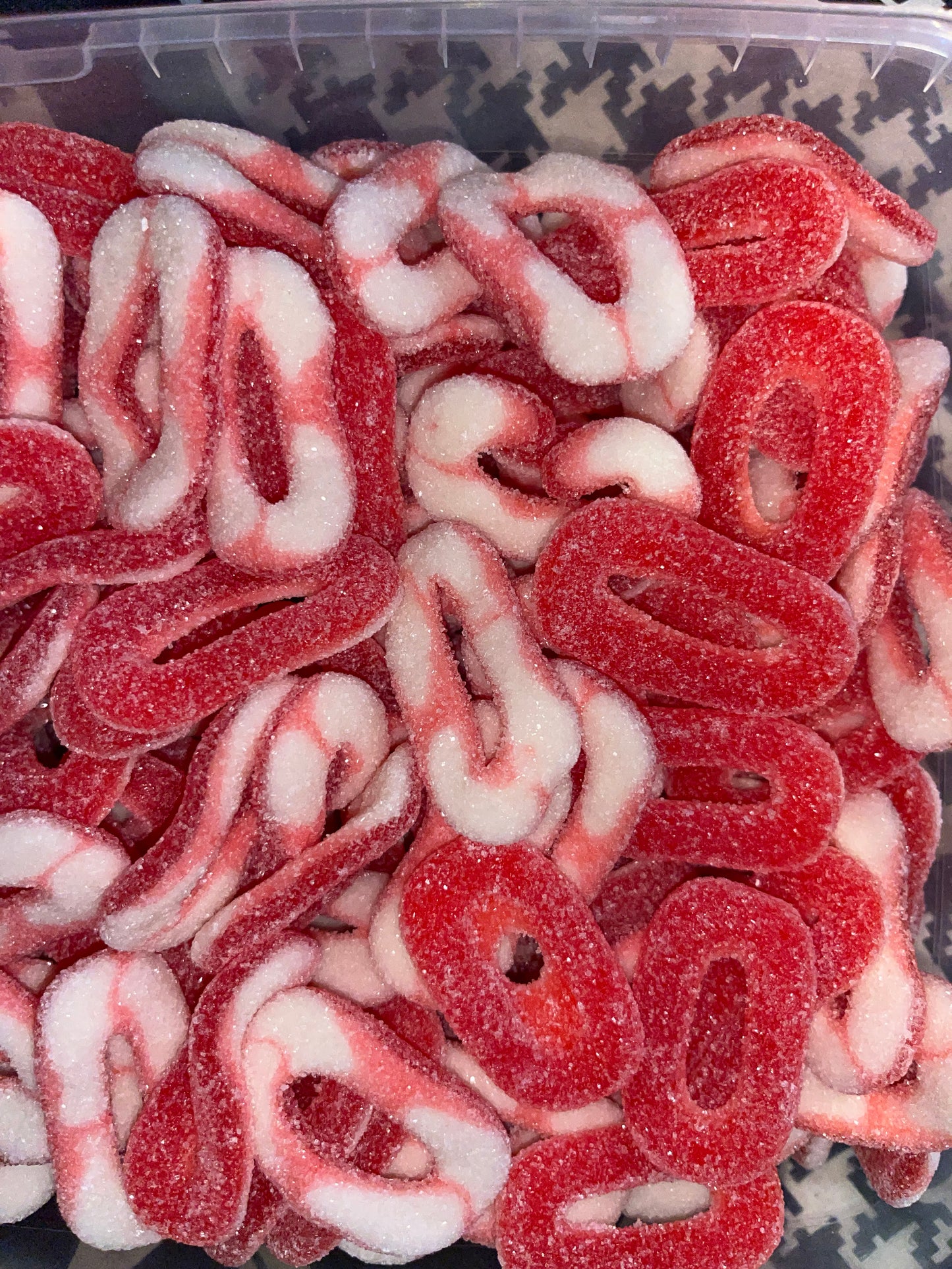 Strawberry Fizzy Rings