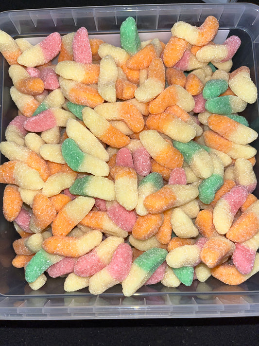 Neon Sour Mini Worms