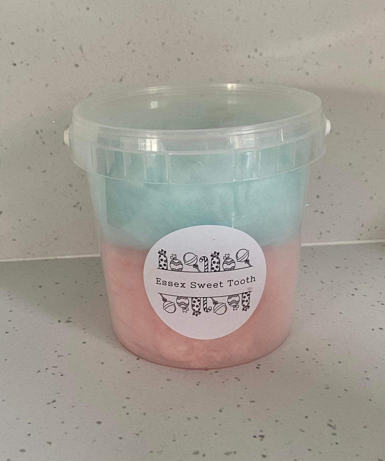 1L Bucket Fresh Made Candy Floss - Essex Sweet Tooth