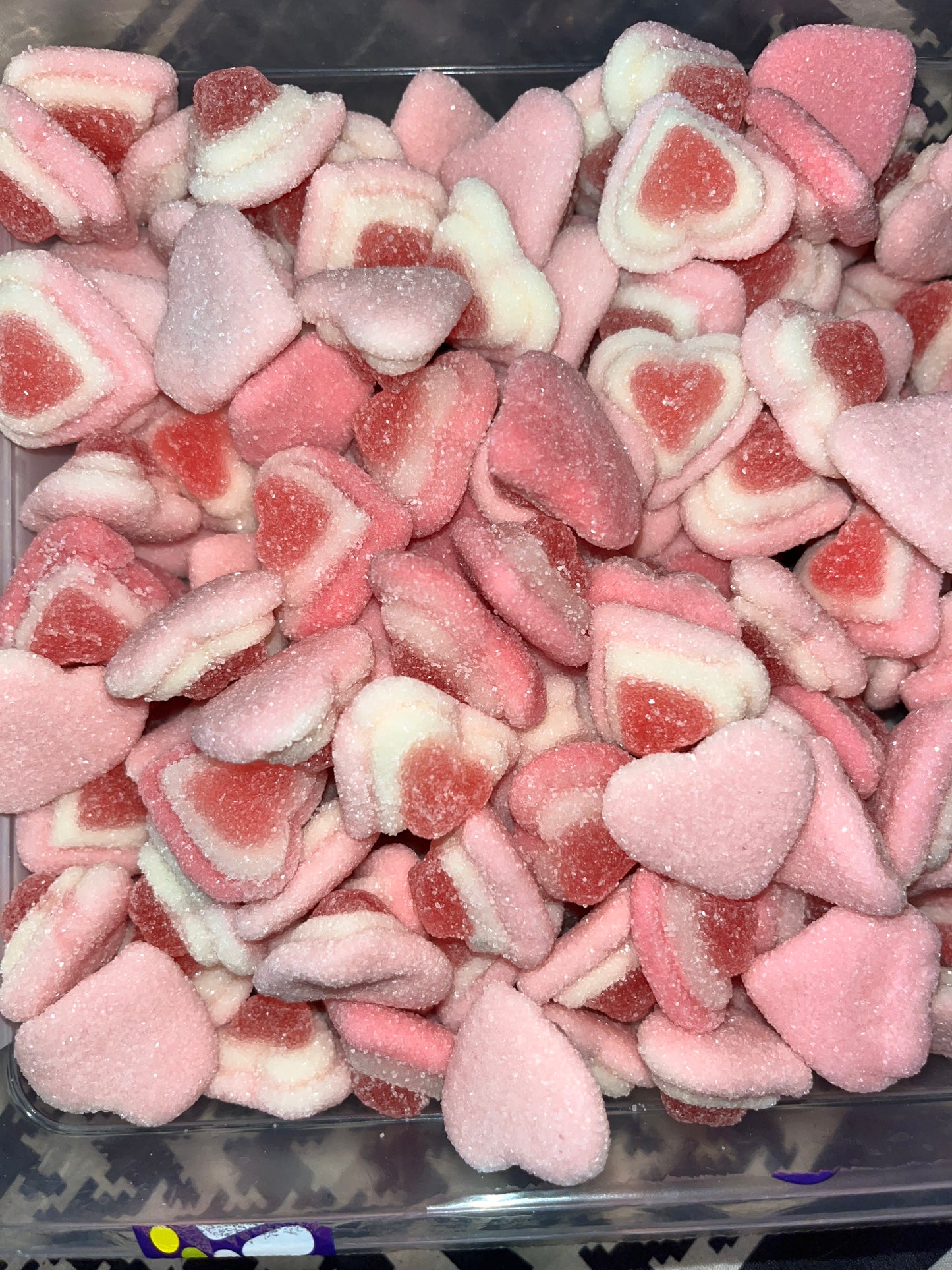 Triple Pink Hearts