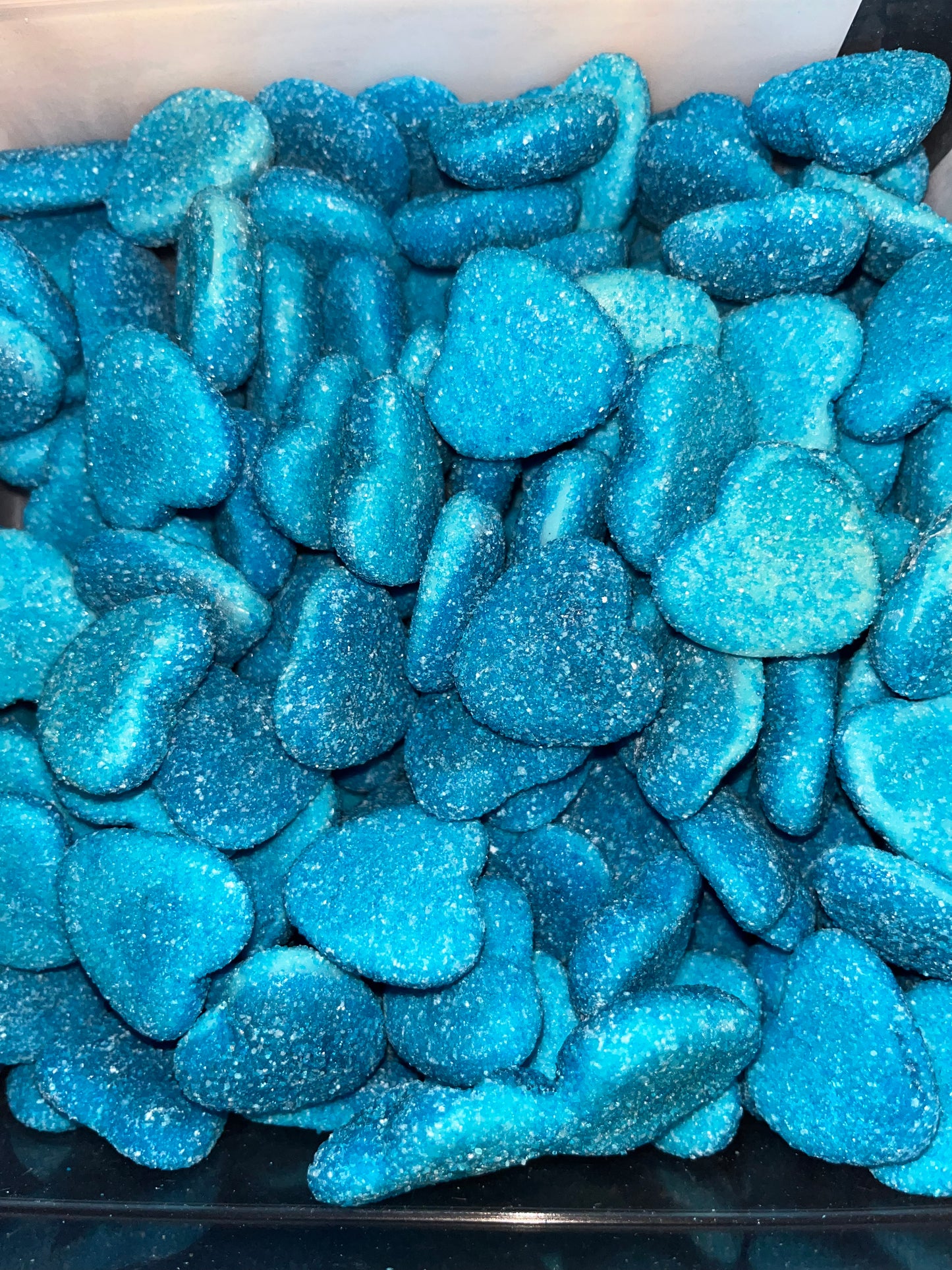 Fizzy Blue Hearts