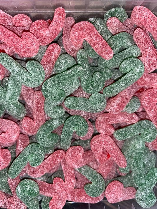 Fizzy Candy Canes