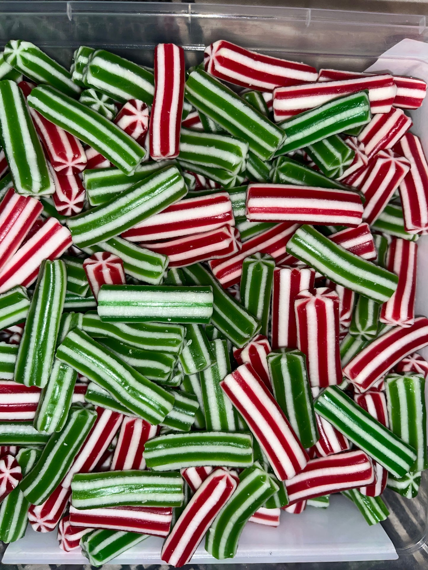 Red & Green Candy Poles